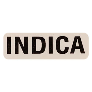 INDICA Labeling Sticker | .75 x 2.25”