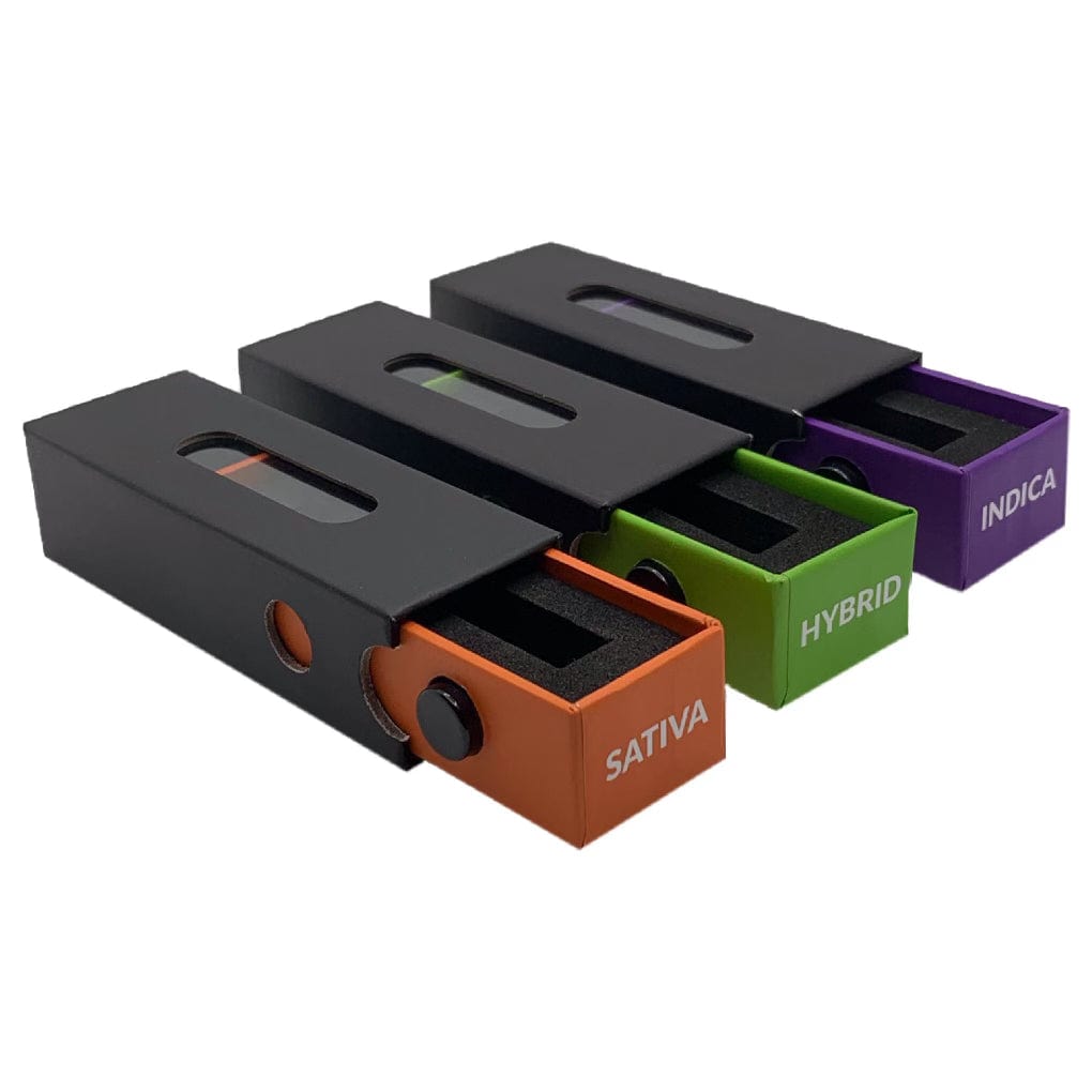 INDICA | Child Resistant | 510 Cartridge Box Packaging | 0.5-1mL