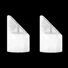 Load image into Gallery viewer, MATTE WHITE/CLEAR Disposable Vape Bags | Tamper Evident | 3.25&quot; x 5&quot;