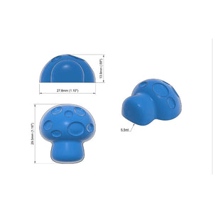 Mega Shroom Gummy Edible Mold | Magic Mushroom | 5.5 mL | Silicone