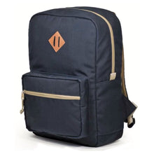 Load image into Gallery viewer, NAVY BLUE Smell Proof Book Bag | Carbon Lined | Insert Included