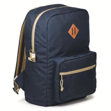 Load image into Gallery viewer, NAVY BLUE Smell Proof Book Bag | Carbon Lined | Insert Included