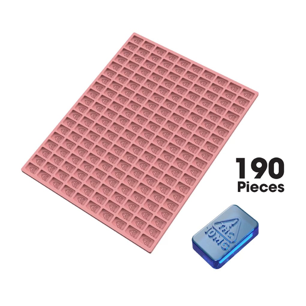Rectangle Gummy Edible Mold | NEVADA THC Symbol | 2.5 mL | Silicone ...
