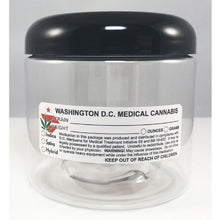 Load image into Gallery viewer, WASHINGTON D.C. Cannabis Warning Label | Strain Label | 3“ x 1“ Sticker